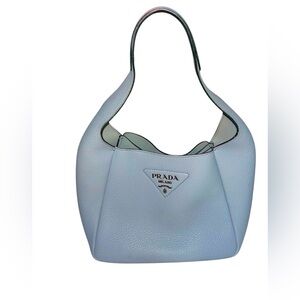 Prada logo lettering shoulder bag